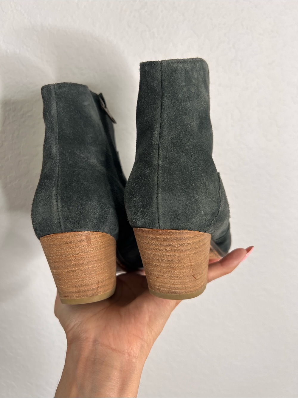 ISABEL MARANT Dicker Suede Cowboy Ankle Boots Women Size 5 Western Bootie - Picture 4 of 14